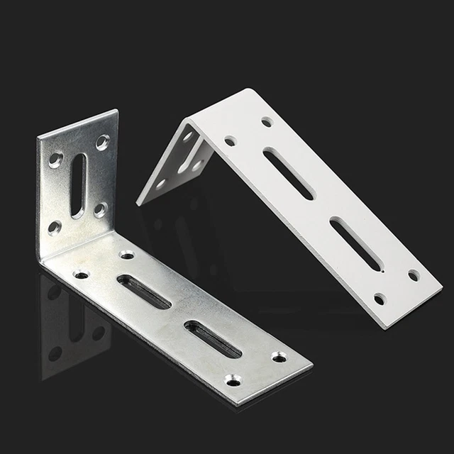 Organizzazione versatile 1 pz. Supporto per scaffalature angolari industriali a forma di L