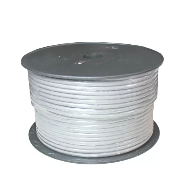 100m Cat 6 2 fach Geschirmt Verlegekabel Haus Netzwerk Kabel LAN ( Cat 7 5 5e