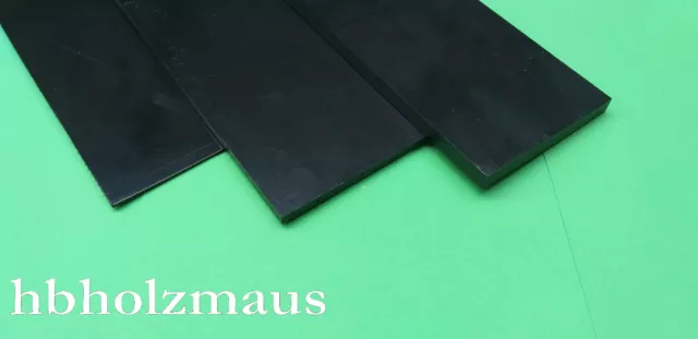 (25€/m²) PE - HD Platte schwarz, 3 mm, Kostenfreier Wunschzuschnitt POLYETHYLEN