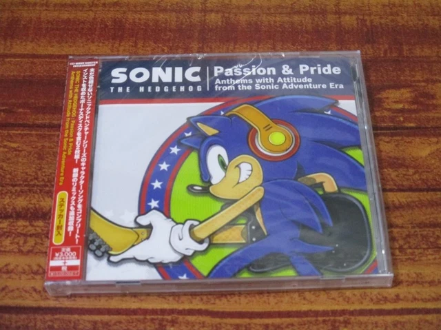 SONIC THE HEDGEHOG Passion & Pride Original Sound SEGA Japan