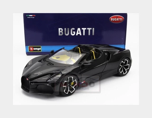 1:18 BURAGO Bugatti W16 Mistral 2023 Yellow BU11051-YE