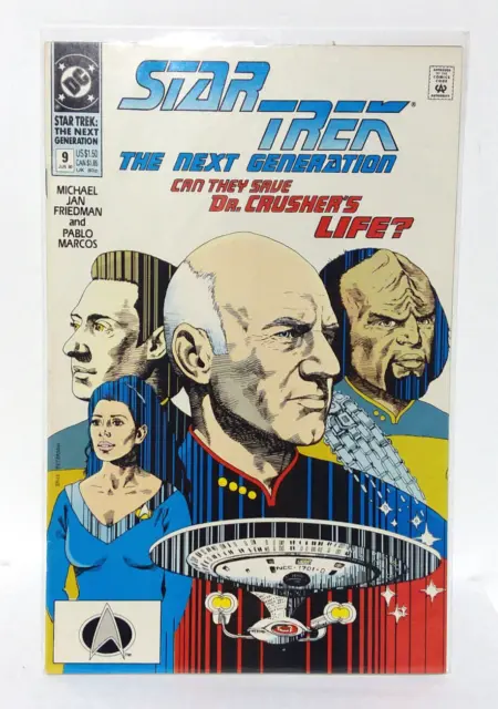 DC Comics Star Trek The Next Generation Issue #9 1990