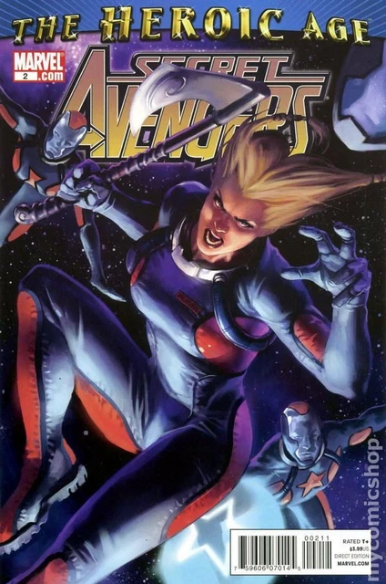 Secret Avengers #2A Djurdjevic FN 2010 Stock Image