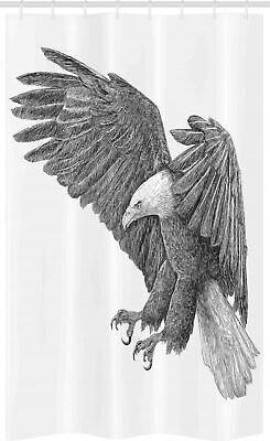 Aigle Aigle Rideaux de Douche Stalle Pop Art Comic oiseaux Falcon 