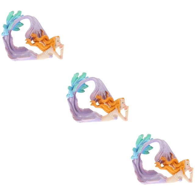 3 Count Ornements D'aménagement Paysager D'aquarium Figurines Pour Bureau Enfant