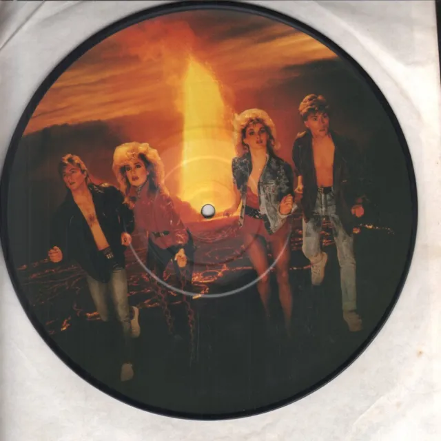 Bucks Fizz Run For Your Life 10" vinyl UK Rca 1983 limited pic disc for 1983