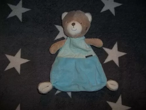 ♥ Schmusetuch ♥ Babydream ♥ Teddy Bär ♥ Kuscheltuch ♥ Rossmann ♥ Blau ♥ Brumm ♥