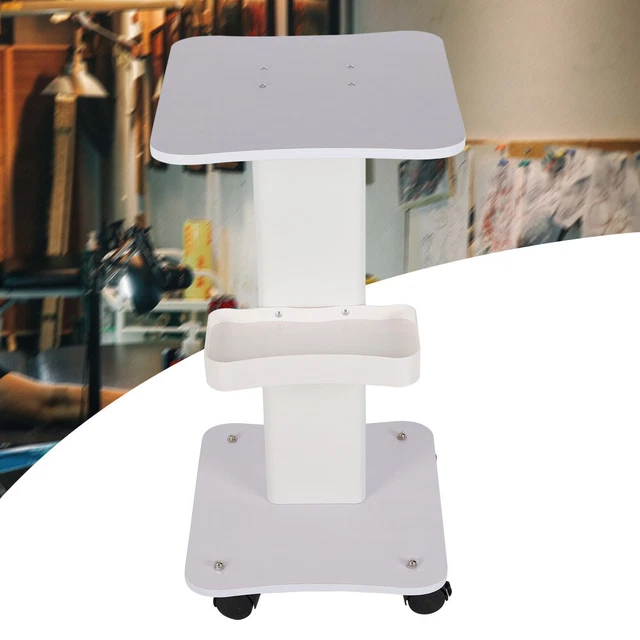3 Schichten Weiß Gerätewagen Beistellwagen Zahnarzt Dental Trolley Cart Dental-Multifunktionswagen Aus Stahl