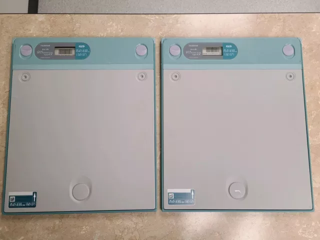(2)FujiFilm FCR Fuji IP Cassette TypeCC 35.4x43.0cm or 14x17in X-Ray Image Plate