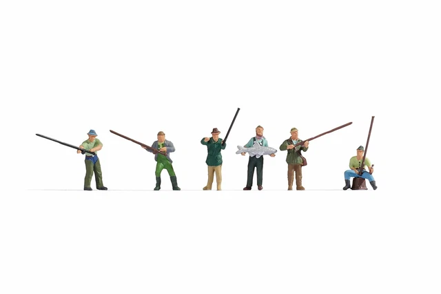 Noch 15892 1/87 H0 Personnages Figurines Pecheurs Ho