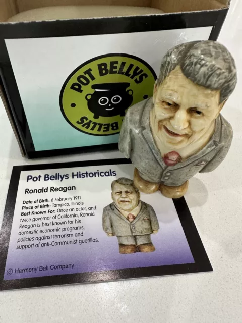 Harmony Ball / Kingdom Pot Bellys / Belly 'Ronald Reagan' #PBHRR New In Box