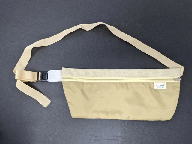 VINTAGE LL BEAN Unisex Money Passport Waist Fanny Bag Travel Pouch