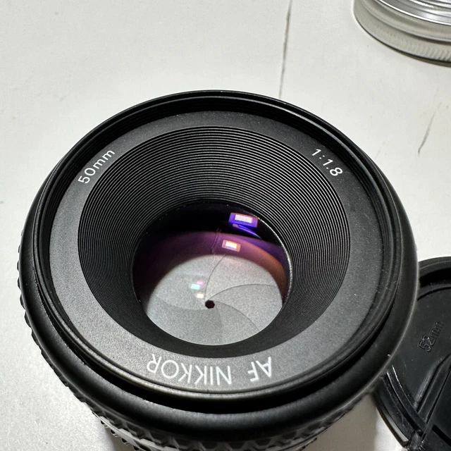 Nikon AF FX NIKKOR 50mm 1:1.8D Lens for Nikon DSLR Camera Used Vintage