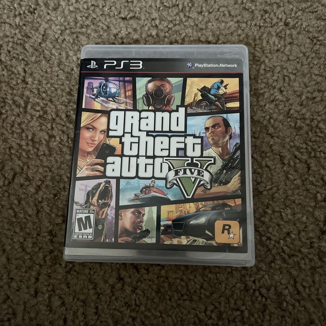 playstation 3 диска gta