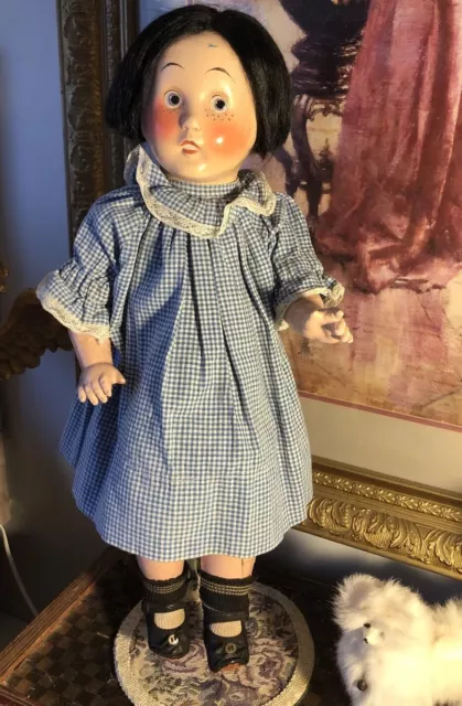 Antique / Vintage Composition ELLA CINDERS Doll …. As Is