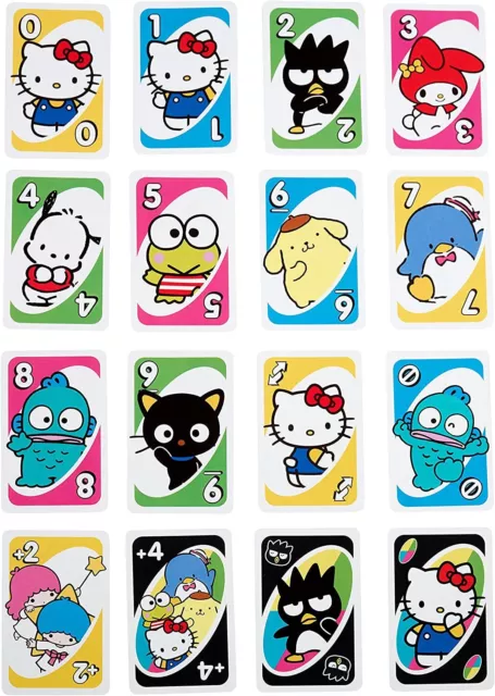 *** Hello Kitty And Friends Uno Game - Hard To Find!! - New - Free Shipping *** 3