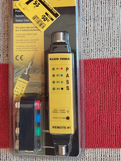 Klein Tools VDV512-100 Coax Explorer® 2 Tester