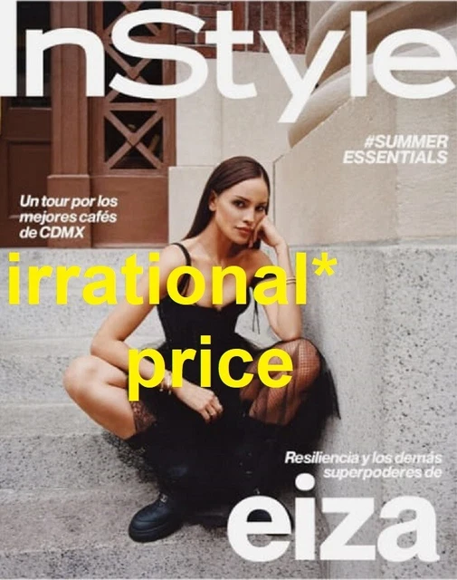 NEW EIZA GONZALEZ Instyle Mexican Magazine 2022 Mexico Spanish Fashion