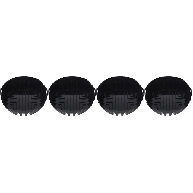 4 PCS Air Fryer Pan Reusable Replacement Pot Airfryer Silicone Liner Universal