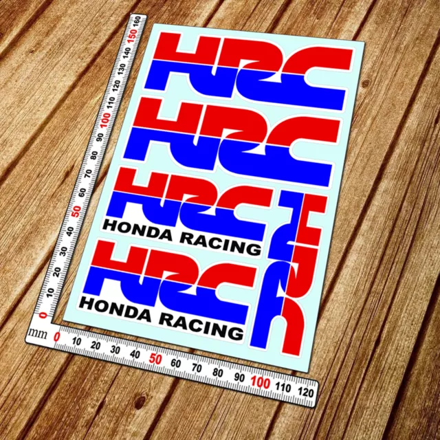 HRC Honda Sticker Decal set5 cbr 600 1000 rr racing