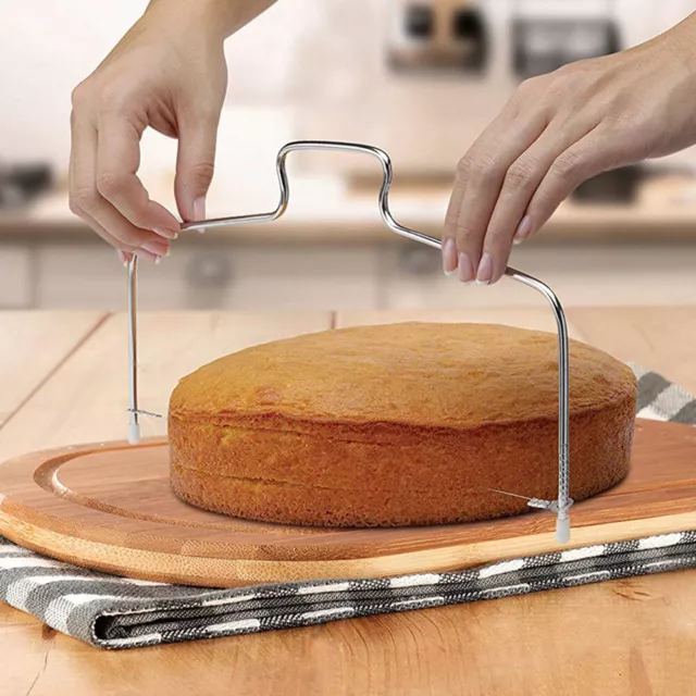 Divisore pane doppia linea lavabile filo di acciaio inox sicuro per forniture da forno