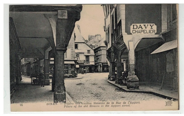 22 Dinan Pillars Of Vieilles Houses Street Intake