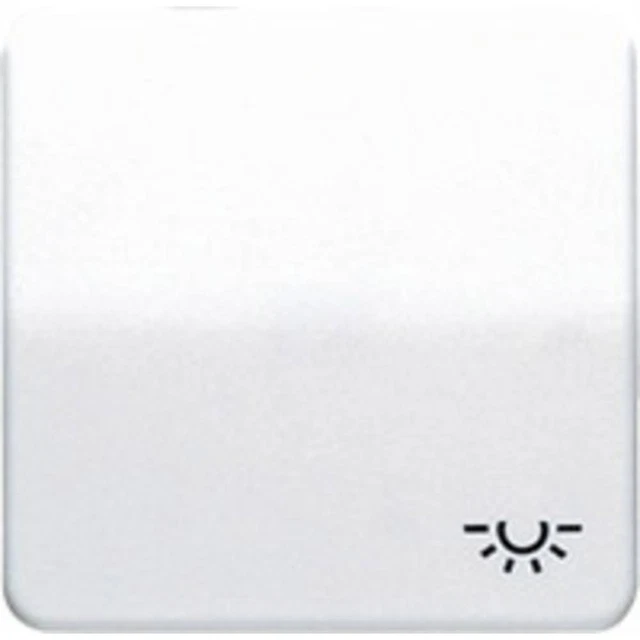 Jung simple Cache Bascule symbole éclairage blanc-alpin CD590LWW