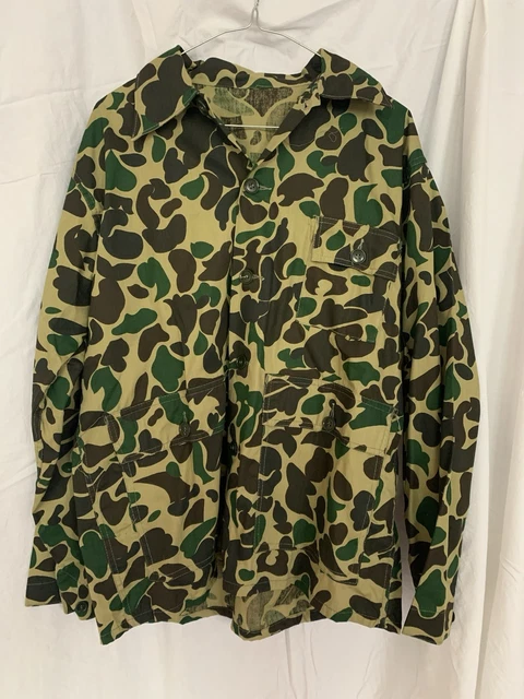 new! 1966 jungle short beo gam! the beo gam print is... VIETNAM WAR ADVISORS duck hunter Beo Gam Camo Shirt early Asian made £ ...
