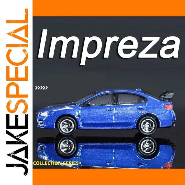 Modèle Réduit Subaru Impreza WRX Sport Wagon (GF8) 1994 - Engup 1:18 - Argent - Neuf