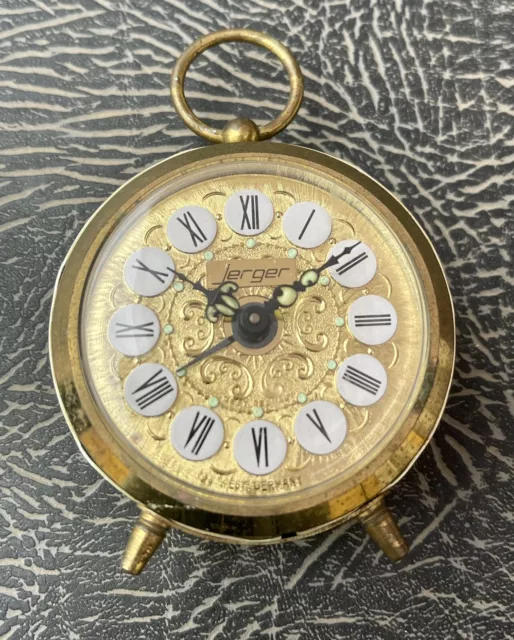 Réveil Ou Horloge De Table Antique JERGER