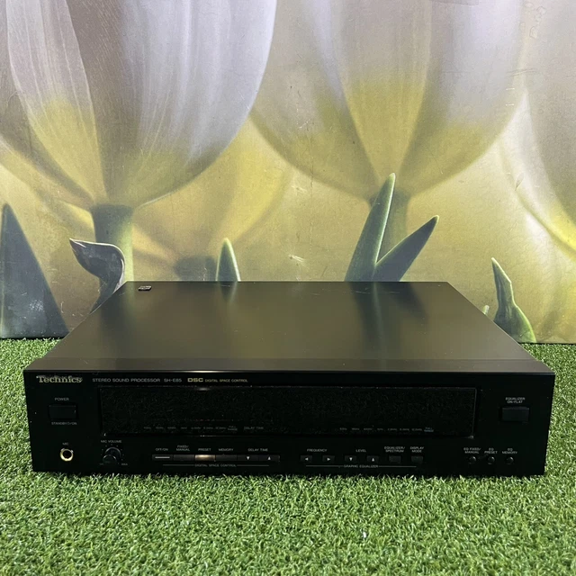 TECHNICS SHE85 EQUALIZER Spectrum Analyser Stereo Sound Processor £149