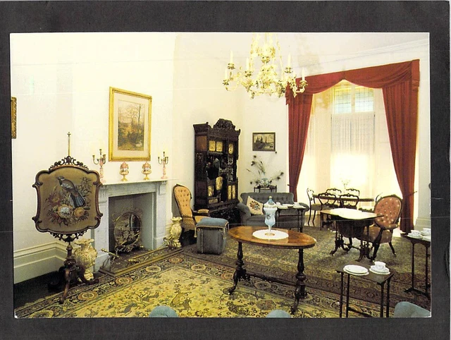 B5522 Australia WA West Midland Woodbridge Drawing Room National Trust postcard