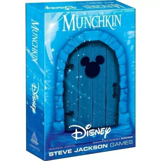 331329 Munchkin Disney Edition Dungeon Adventure Card Game Ages 10+