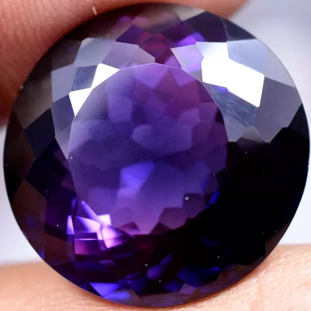 Natural 39.75 Ct Boysenberry Sapphire GGL Certified fabulous Loose Gemstone