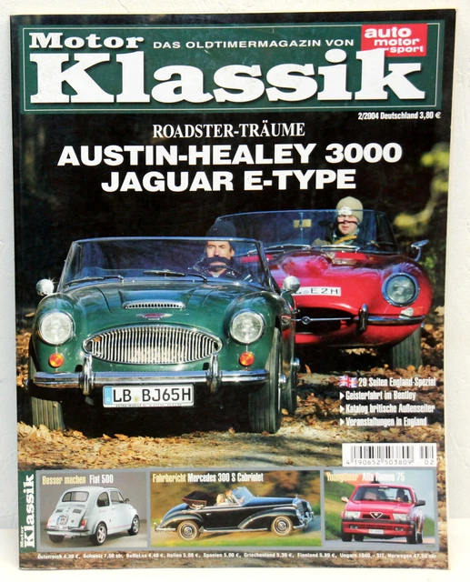 MOTOR KLASSIK 2/2004 Das Oldtimermagazin von auto motor sport Jaguar