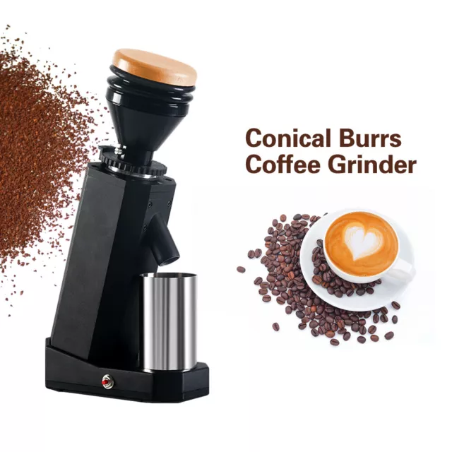 Electric Coffee Grinder Espresso Commercial Coffee Mill 40mm Burr  70g Powder