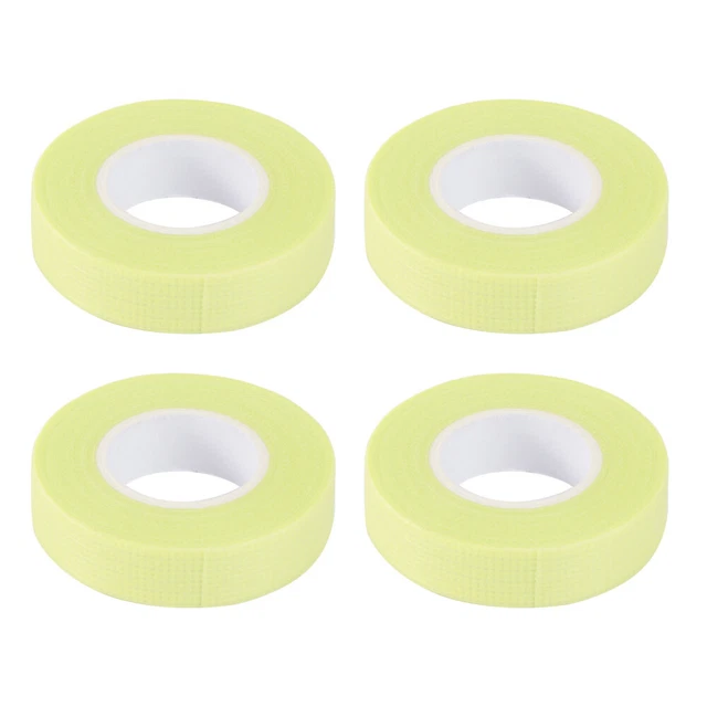 4 rouleaux de ruban de cils pour cils rubans de ruban adhésif de cils en tissu