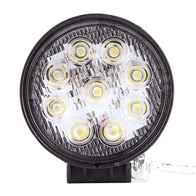 Lampada da lavoro LED 27 W trattore camion SUV UTV ATV FLOOD fendinebbia fuoristrada nuovo 2 pezzi regno unito