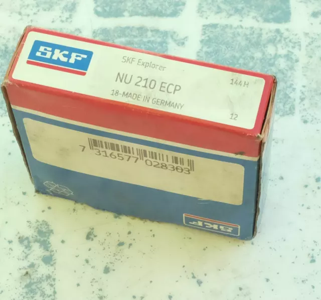 SKF NU 210 ECP NU210ECP Roulement à rouleaux cylindriques Explorer 50x90x20 mm