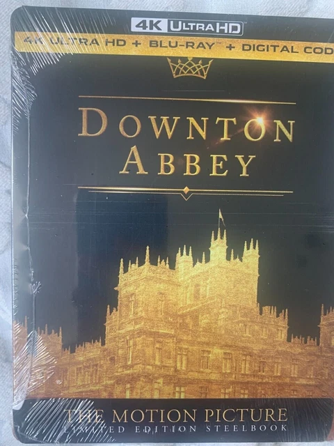 DOWNTON ABBEY 4K Ultra HD Blu Ray STEELBOOK UHD Sealed U.S IMPORT OOP ...