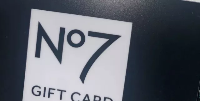 Boots gift card £200