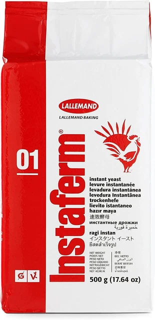 Lallemand levure sèche de boulangerie - 500 g de qualité boulangère professionne