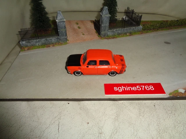 Simca 1000 rallye 3 1978 Norev 1/43 - Collection
