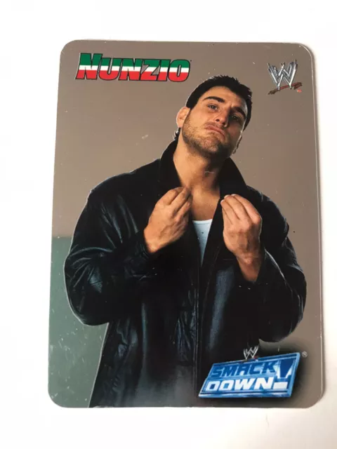 Card wrestling - WWE WWF - Nunzio - signed