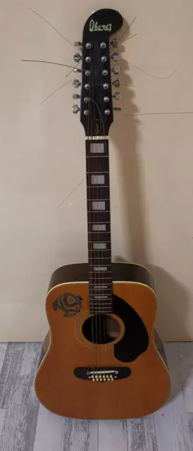CHITARRA IBANEZ CONCORD 647 12 12 corde made in Japan senza
