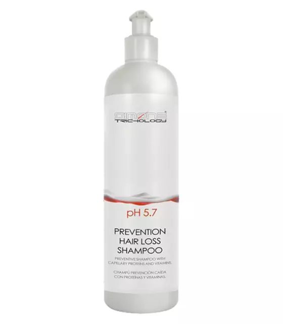 Simone Trichology Prevention Hair Loss Champú Vitaminas Anticaída 500 ml ⭐⭐⭐⭐⭐