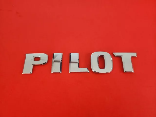 2009-2014 Honda Pilot Rear Trunk Lid Chrome Emblem Badge Logo Symbol Oem 2012
