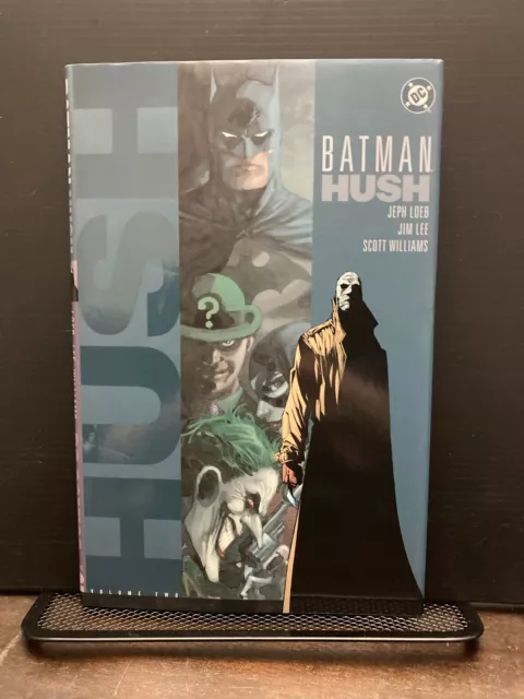 PRIMO:  BATMAN HUSH Jeph Loeb Jim Lee hc VF+ 1st print DC comics