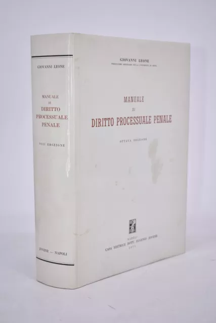 Autografo + Lettera Giovanni Leone Presidente Repubblica DIRITTO PENALE 1971