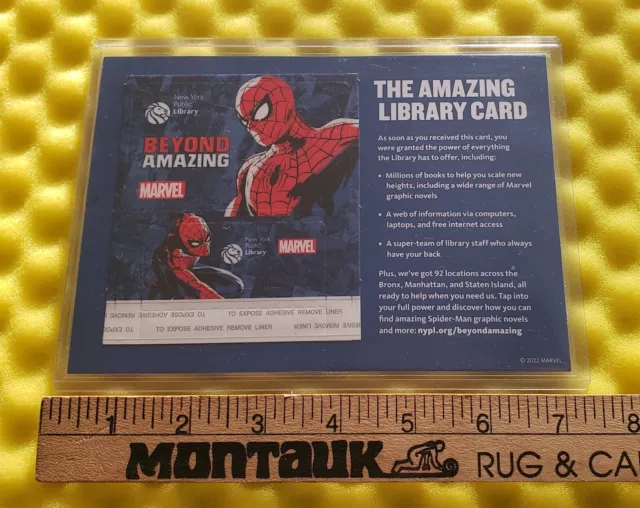 Spider-Man Official Marvel Memorabilia Collectible Exclusives card Anniversary